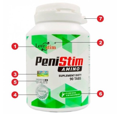 Supl.diety-LSTIM suplement Penistim Amino 90kaps